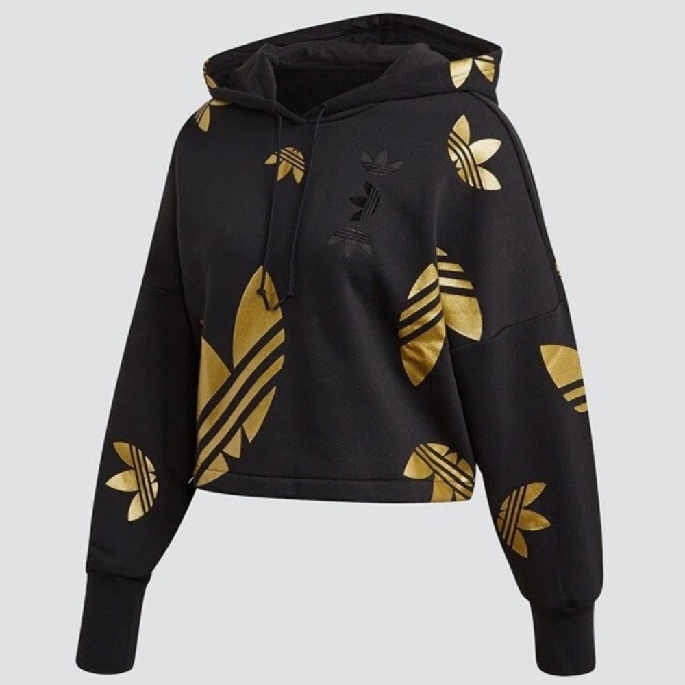 adidas sweatshirt | xs gold logo - Picture 6 of 15